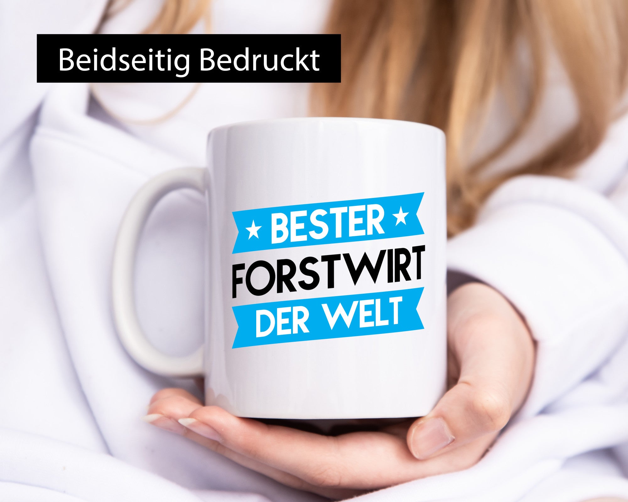 Bester Forstwirt | Waldarbeiter lustig Arbeit Kollegen Büro Geschenk Tasse