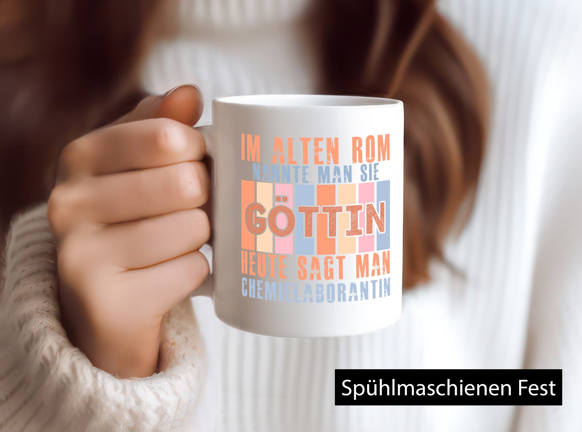 Heute sagt man: Chemielaborantin | Laborantin Chemie lustiger Spruch Geschenk