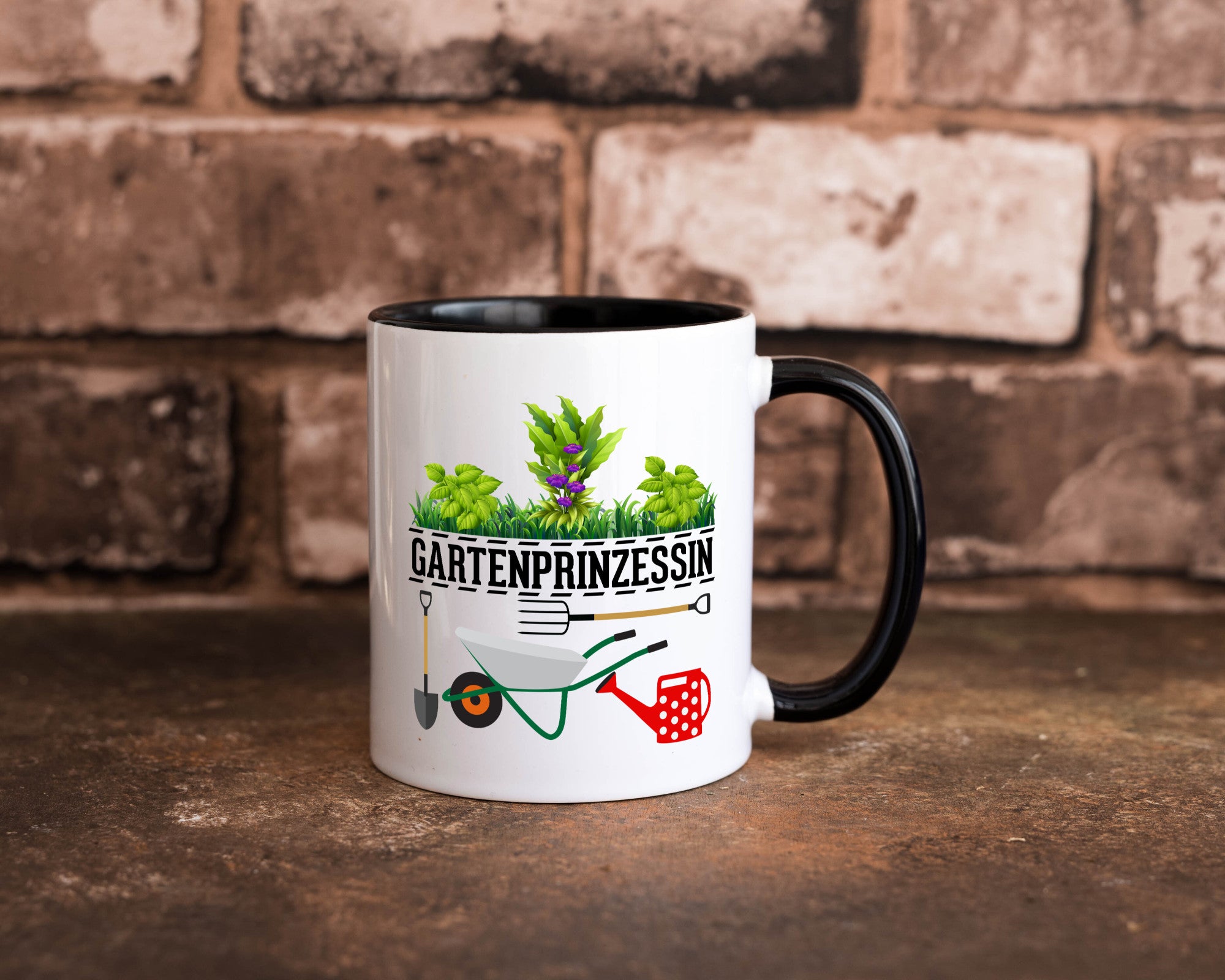 Gartenprinzessin | Gärtnerin Gartenliebhaber Geschenk Humor Geschenkidee