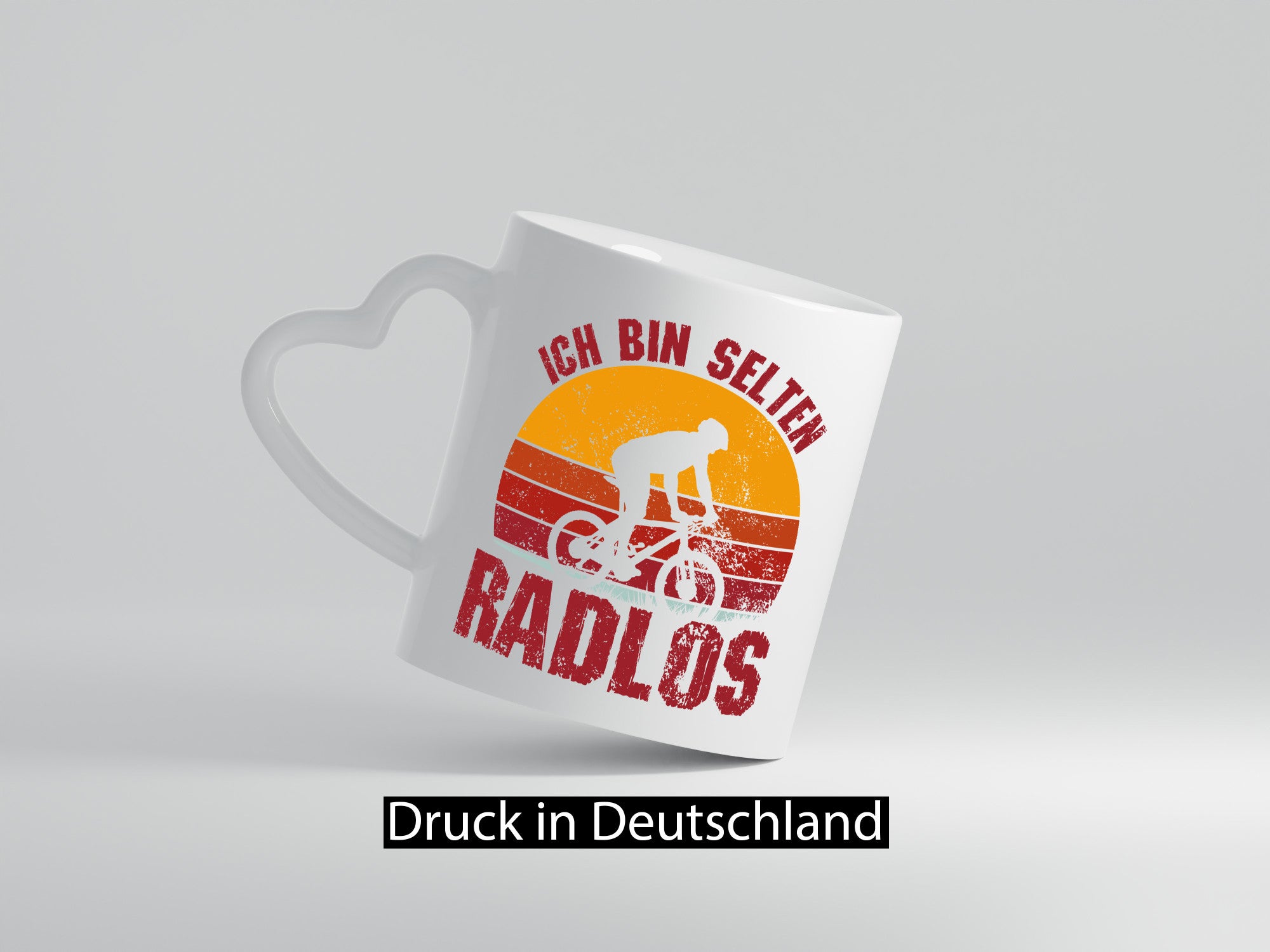 Ich bin Selten Radlos | Radfahrer Mountainbike Humor Geschenkidee Tasse