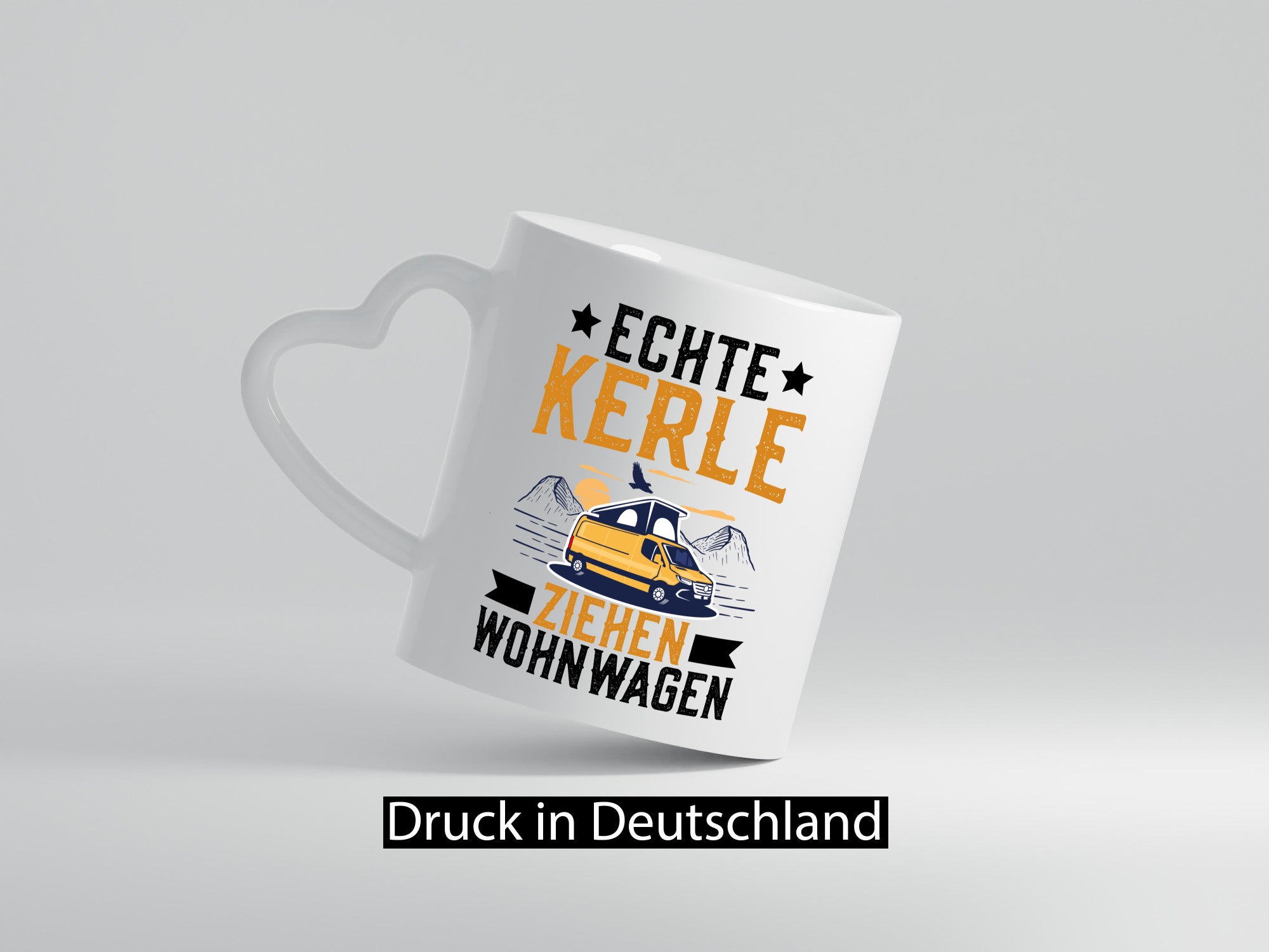 Echte Kerle ziehen Wohnwagen | Camper Camping lustiger Spruch Geschenk Humor