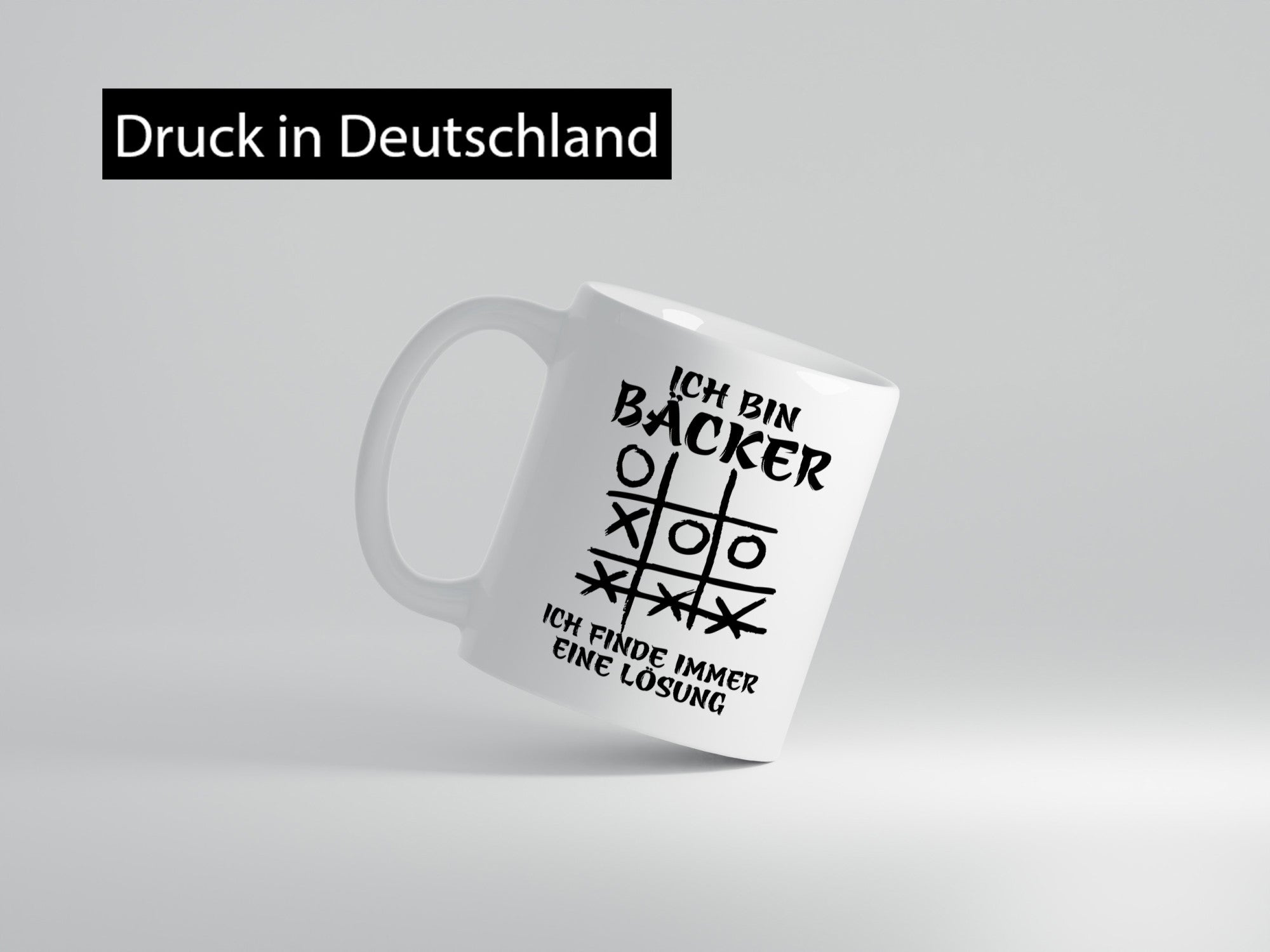 Ich bin Bäcker finde immer eine Lösung | Meister lustig Humor Geschenkidee