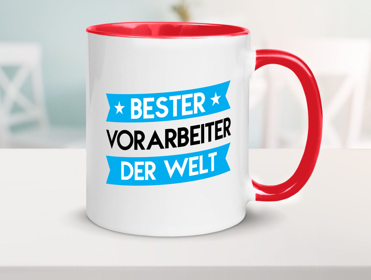 Bester Vorarbeiter | Kollege Teamleiter lustiger Spruch Geschenk Arbeit Tasse