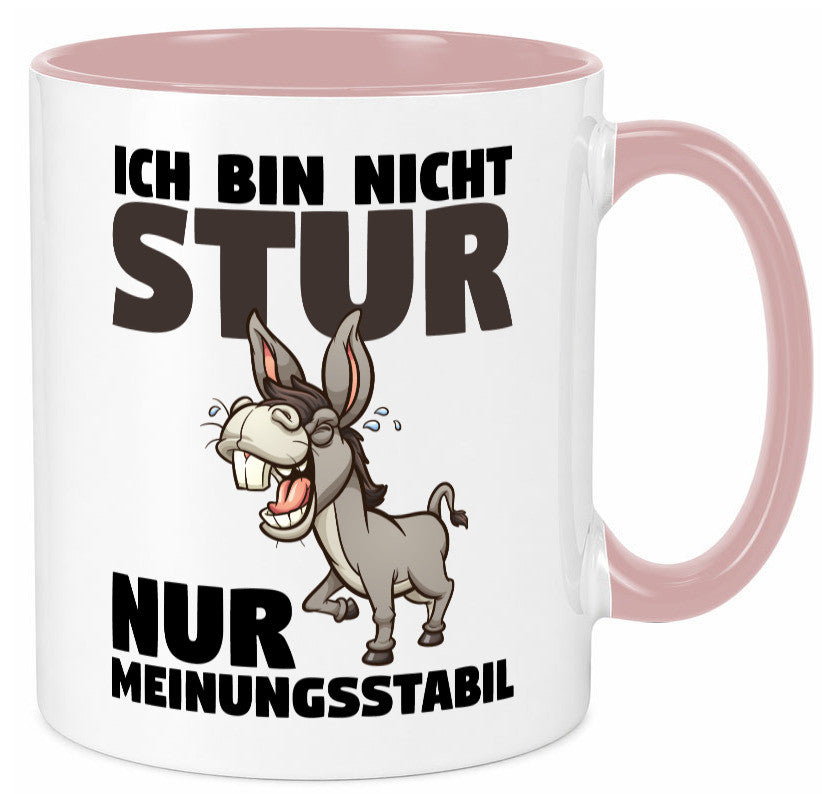 Sturer Esel | Sturkopf Tasse Dickkopf Spruch Humor lustiger Geschenk