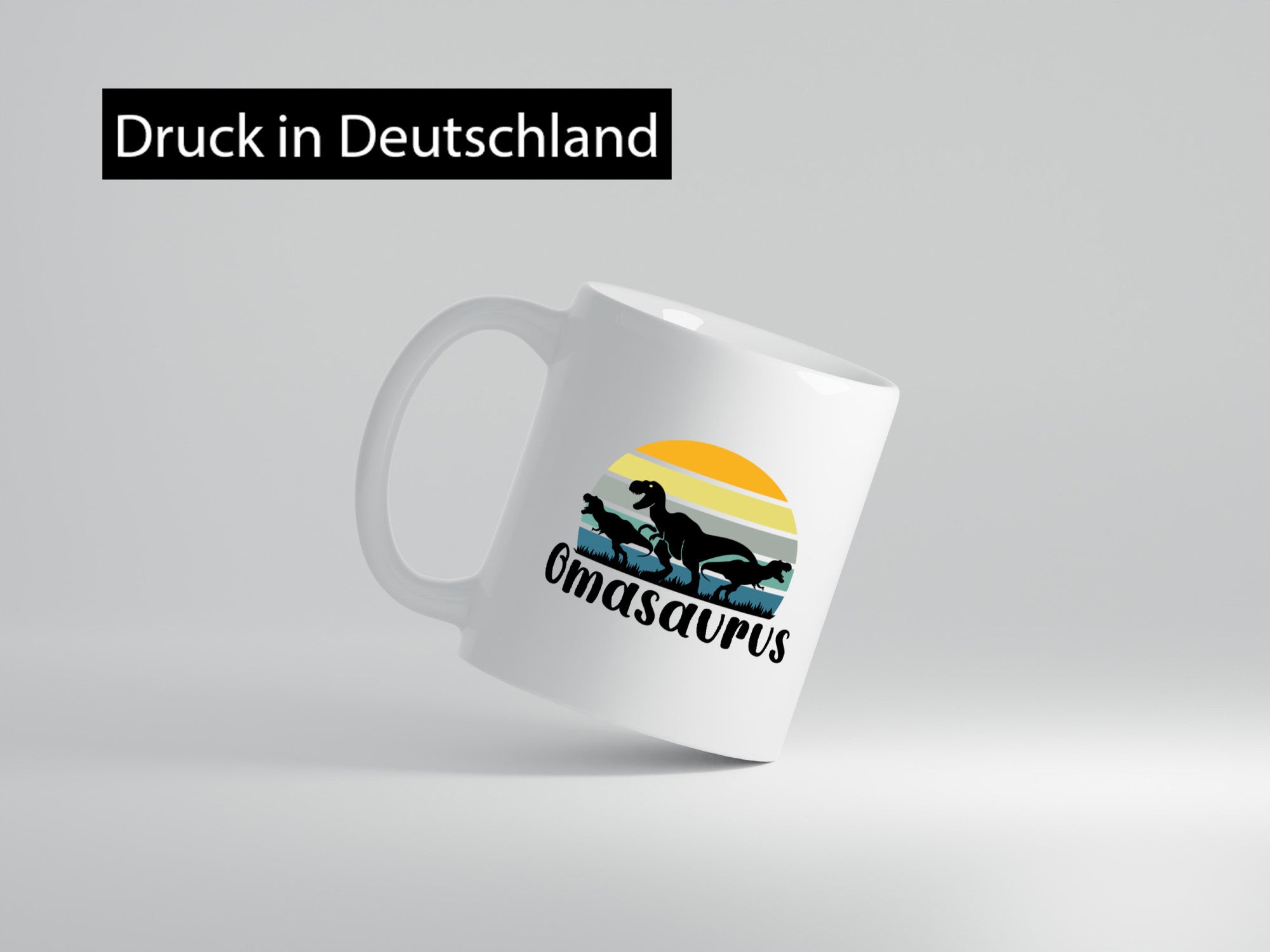 Omasaurus | Muttertag Dinosaurier Humor Familie Geschenkidee Tasse