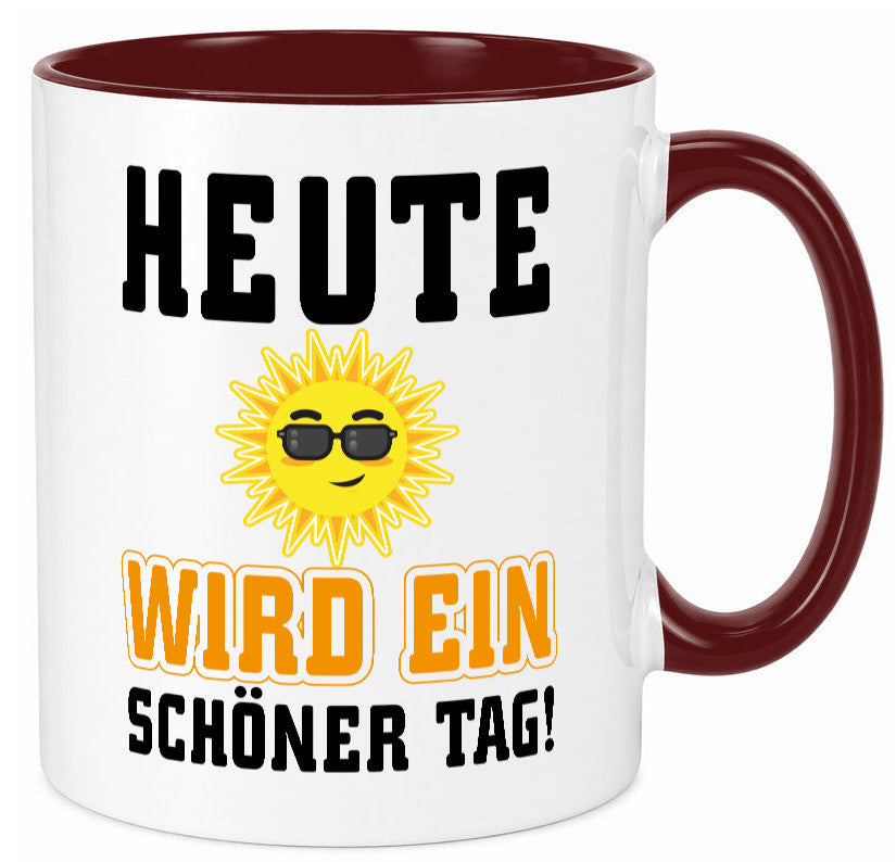 Schöner Tag Geschenk Humor Geschenkidee lustiger Spruch Tasse
