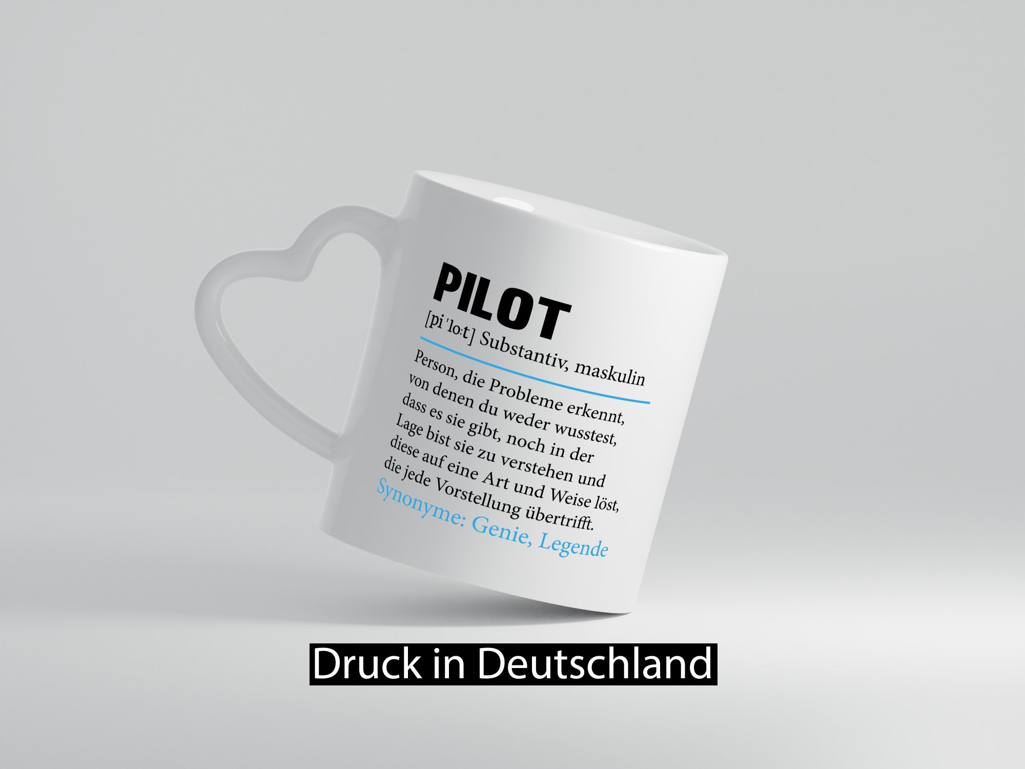 Pilot | Flugzeug Beruf Spruch Definition Piloten Geschenkidee Arbeit Kollegen