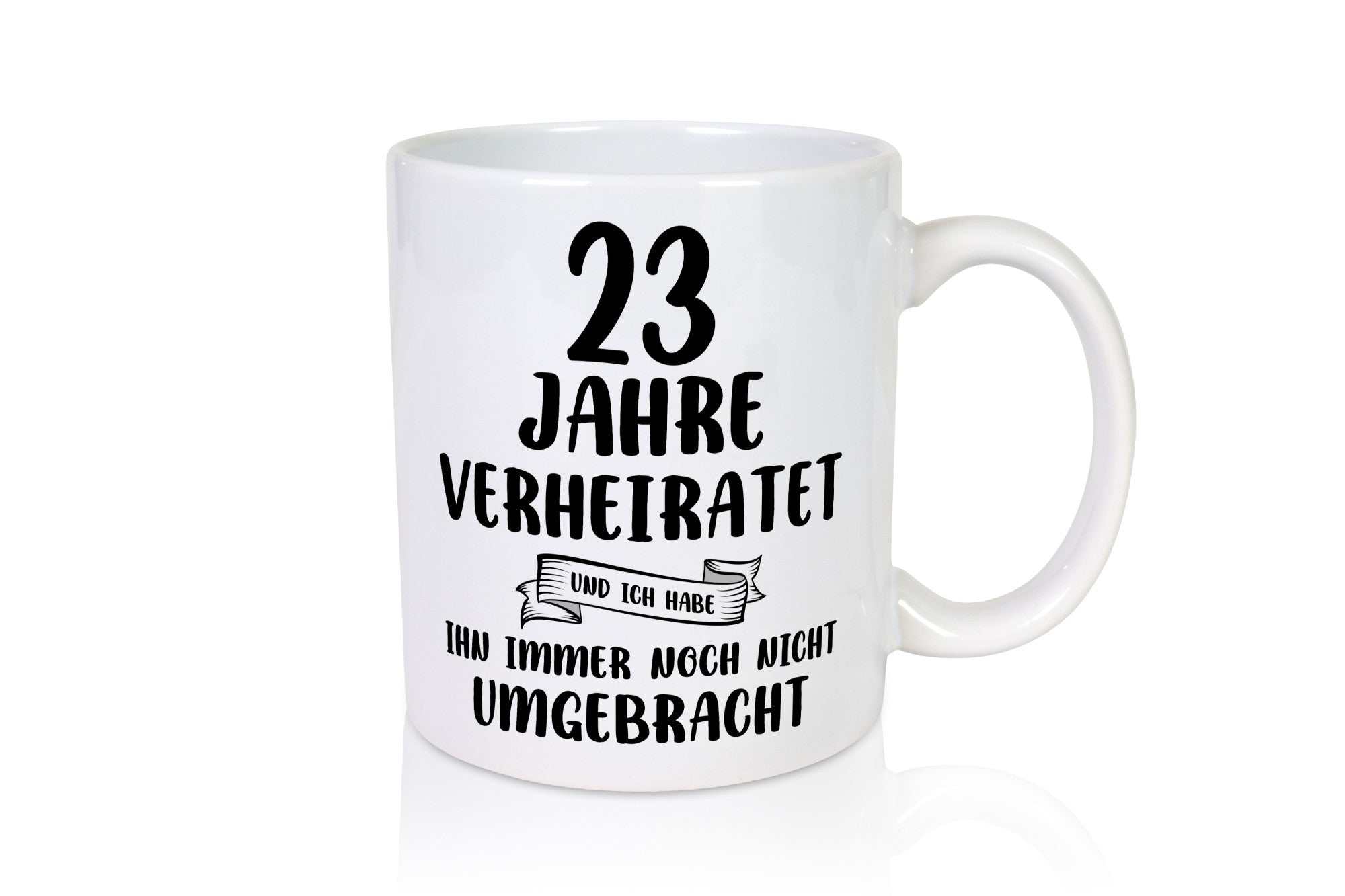 23 Jahre Verheiratet, immer noch am Leben! Geschenk Humor Geschenkidee lustiger