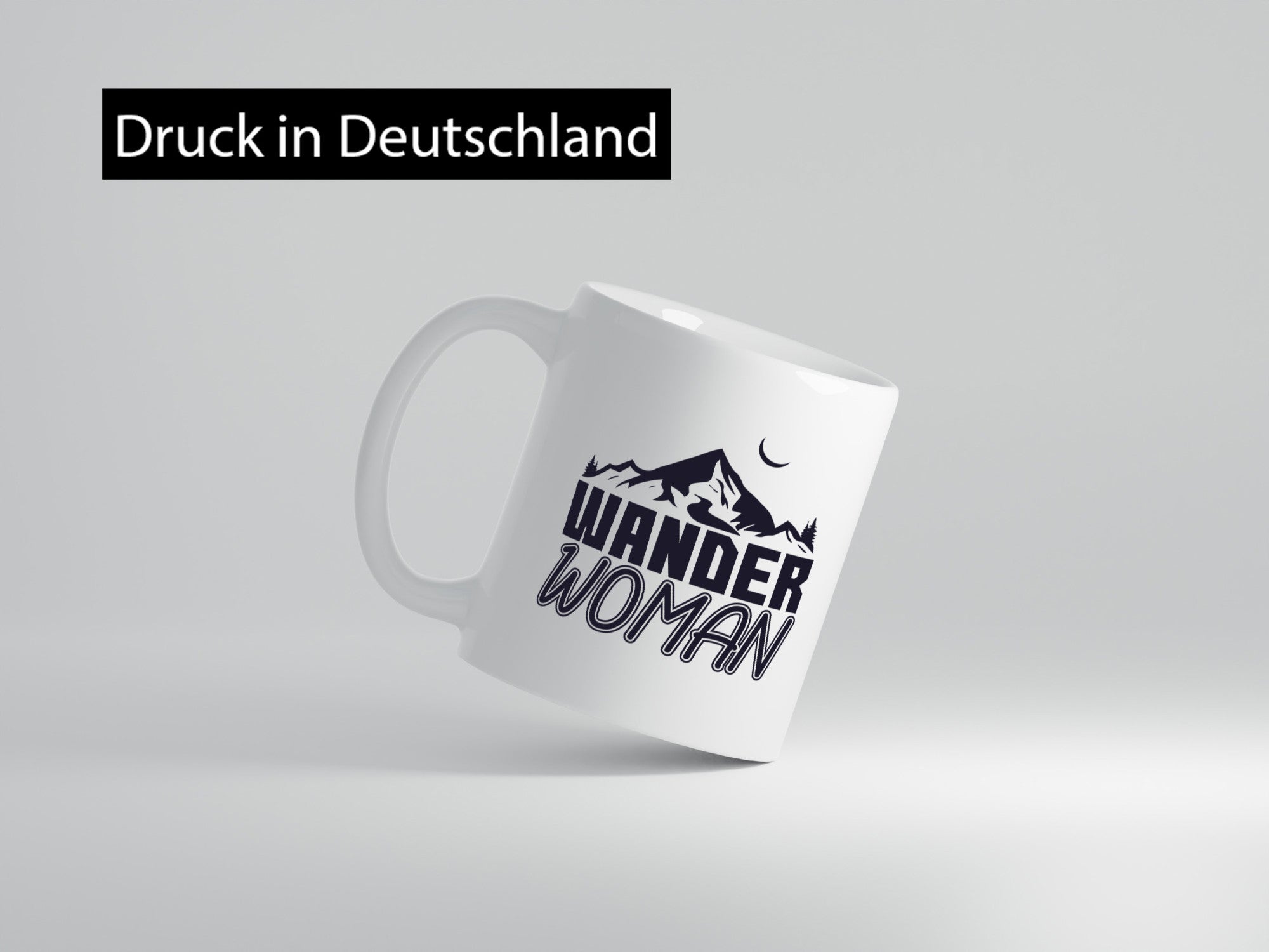 Wander Woman | Frauen Tasse Wanderer Bergsteigen lustig Familie Geschenkidee
