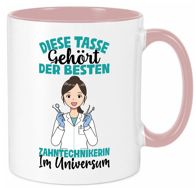 Im Universum: Zahntechnikerin | Zahnmedizin Humor Geschenkidee Tasse