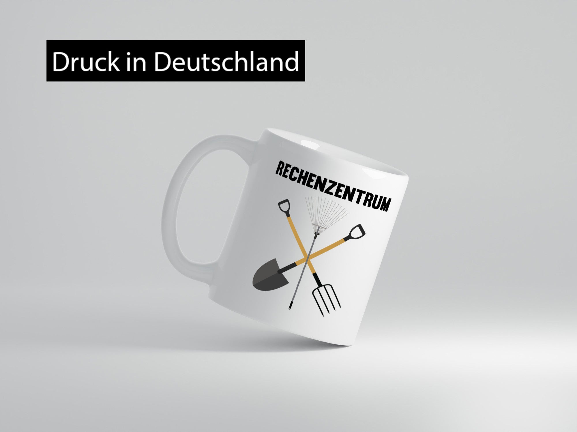 Rechenzentrum | Gärtner Garten lustiger Spruch Geschenk Humor Geschenkidee Tasse