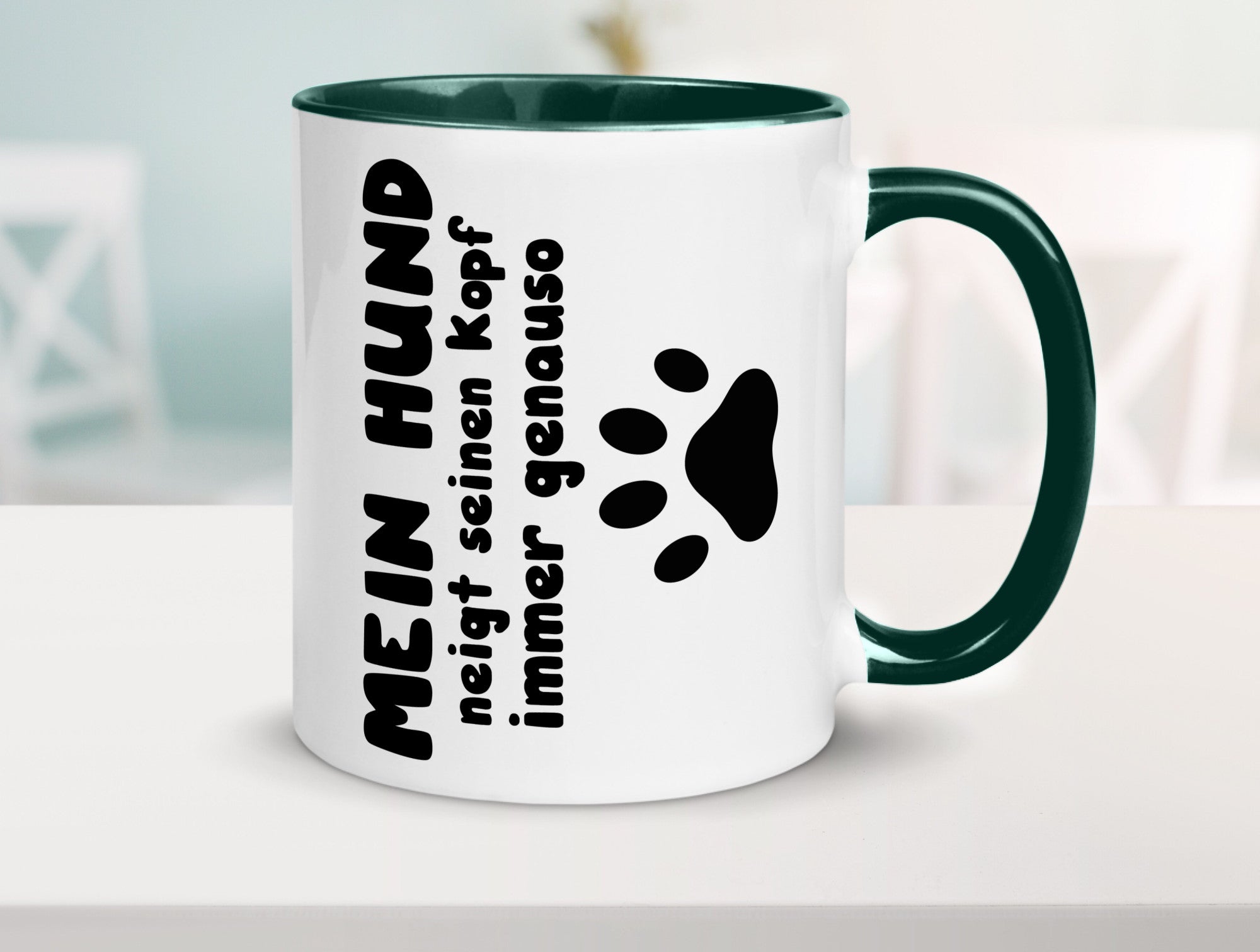 Mein Hund | lustige Tasse Hundebesitzer Humor lustiger Spruch Geschenk