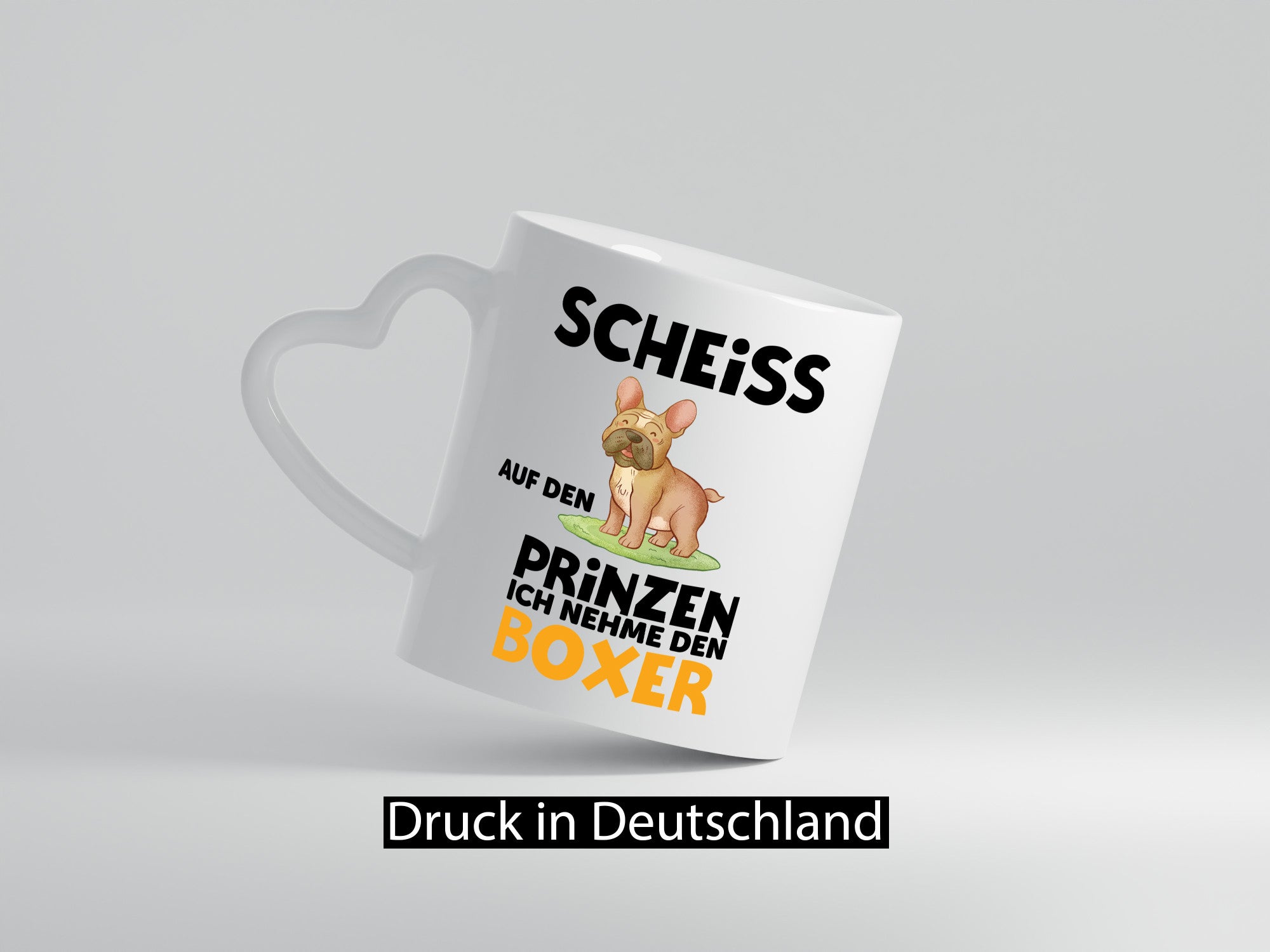 Scheiss auf den Prinzen ich nehme Boxer | lustiger Spruch Geschenk Humor