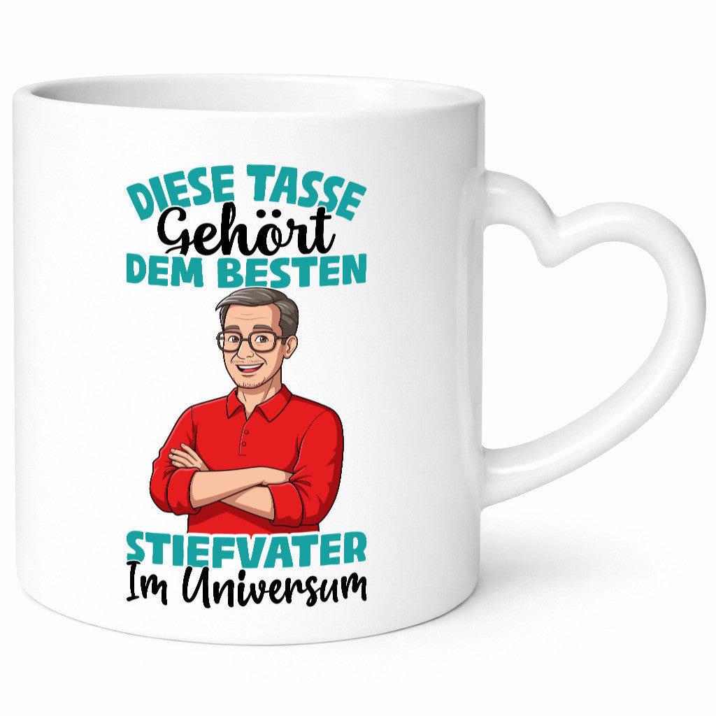 Im Universum: Stiefvater | Stiefsohn Bester lustiger Spruch Geschenk Familie
