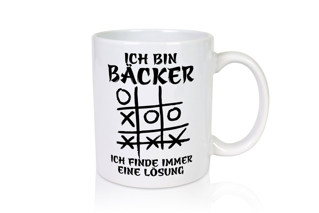 Ich bin Bäcker finde immer eine Lösung | Meister lustig Humor Geschenkidee