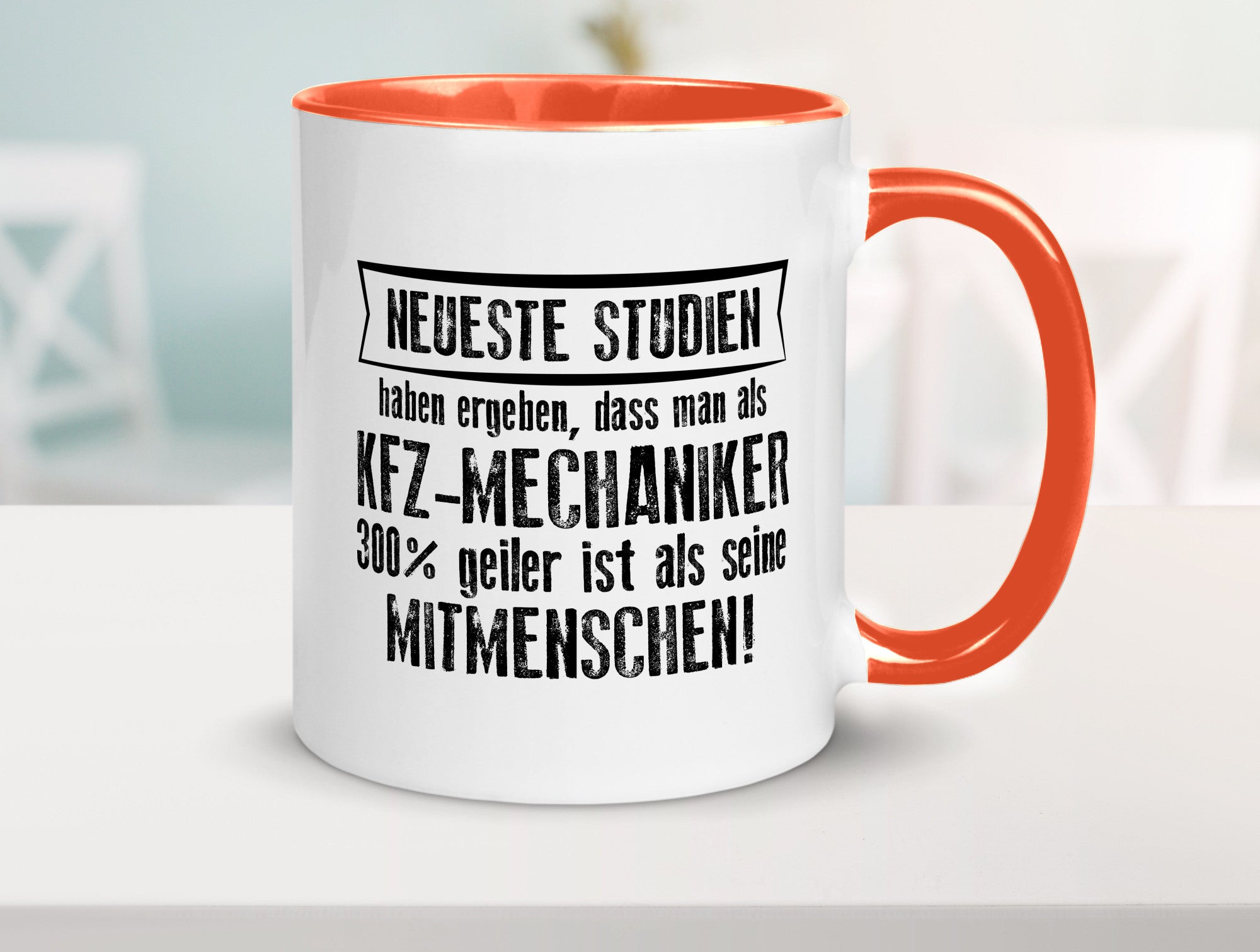 Neuste Studien: KFZ-Mechaniker | Werkstatt Mechaniker Geschenkidee Humor Tasse