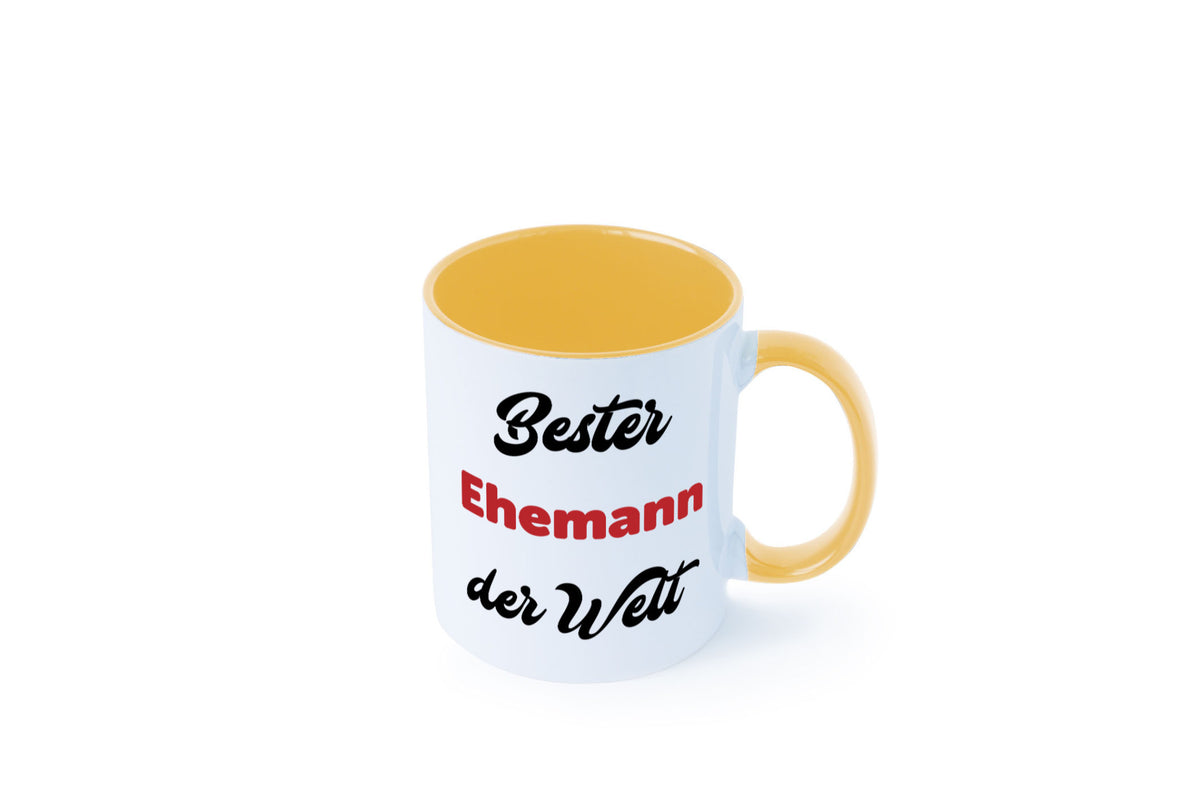 Bester Ehemann der Welt | Ehepaar Geschenkidee Humor Tasse