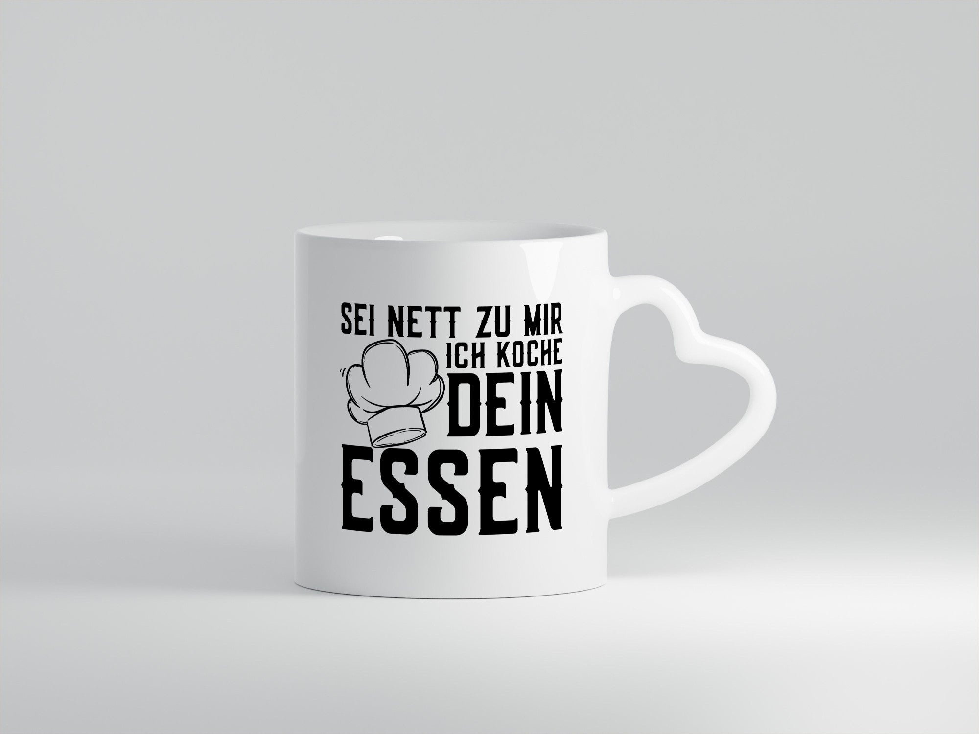 Sei nett zu mir | Koch Haubenkoch Küche Küchenchef lustiger Spruch Geschenk