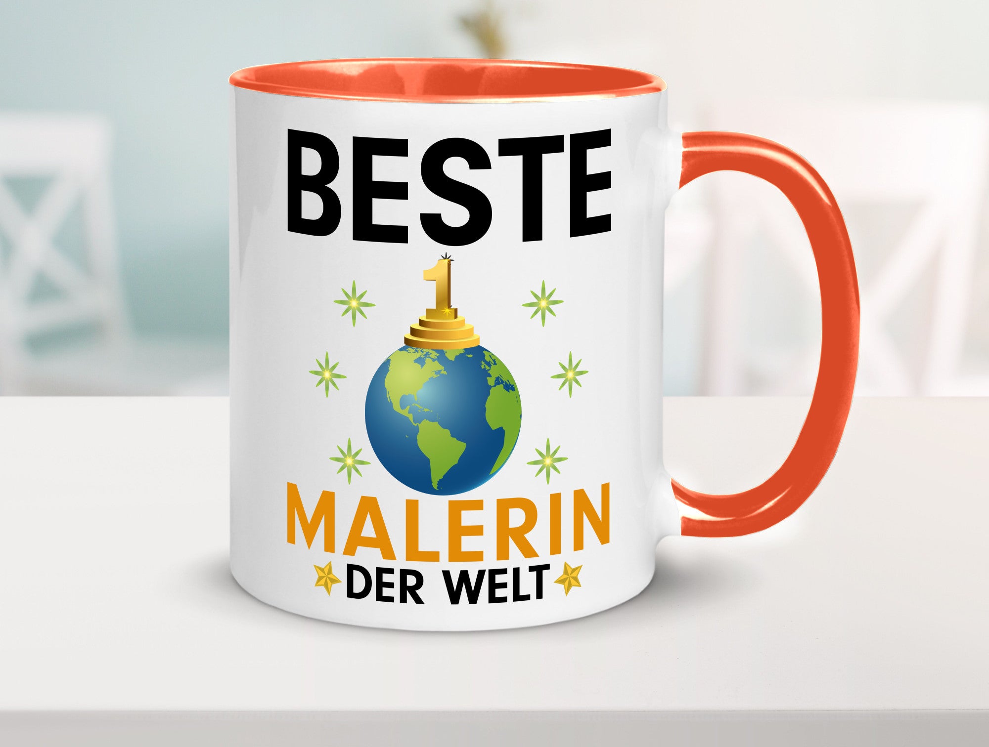 Welt Bester Malerin | Malerinnen Geschenk Humor Geschenkidee lustiger Spruch