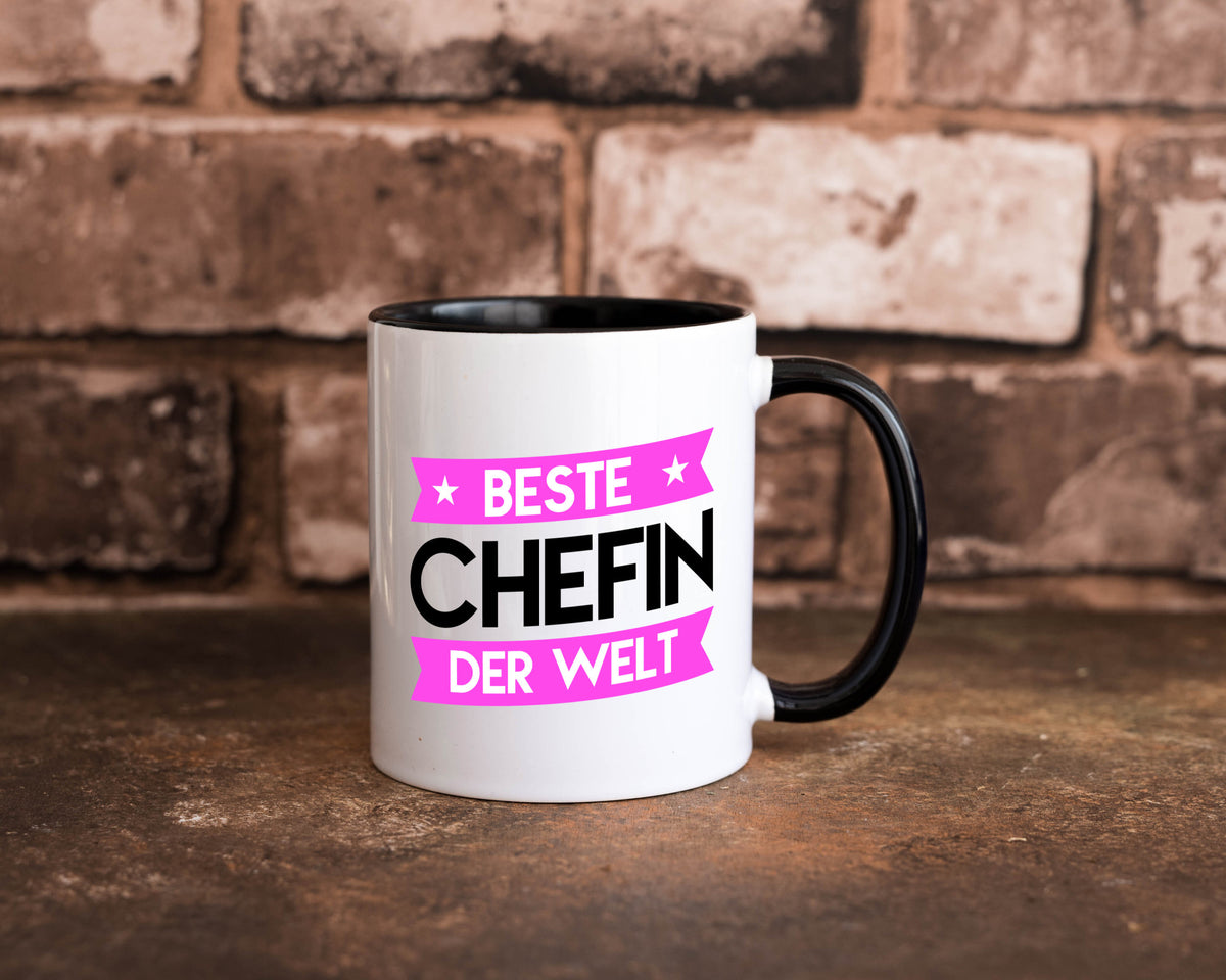 Beste Chefin | Führungskraft Vorgesetzte Humor Arbeit Kollegen Büro Tasse