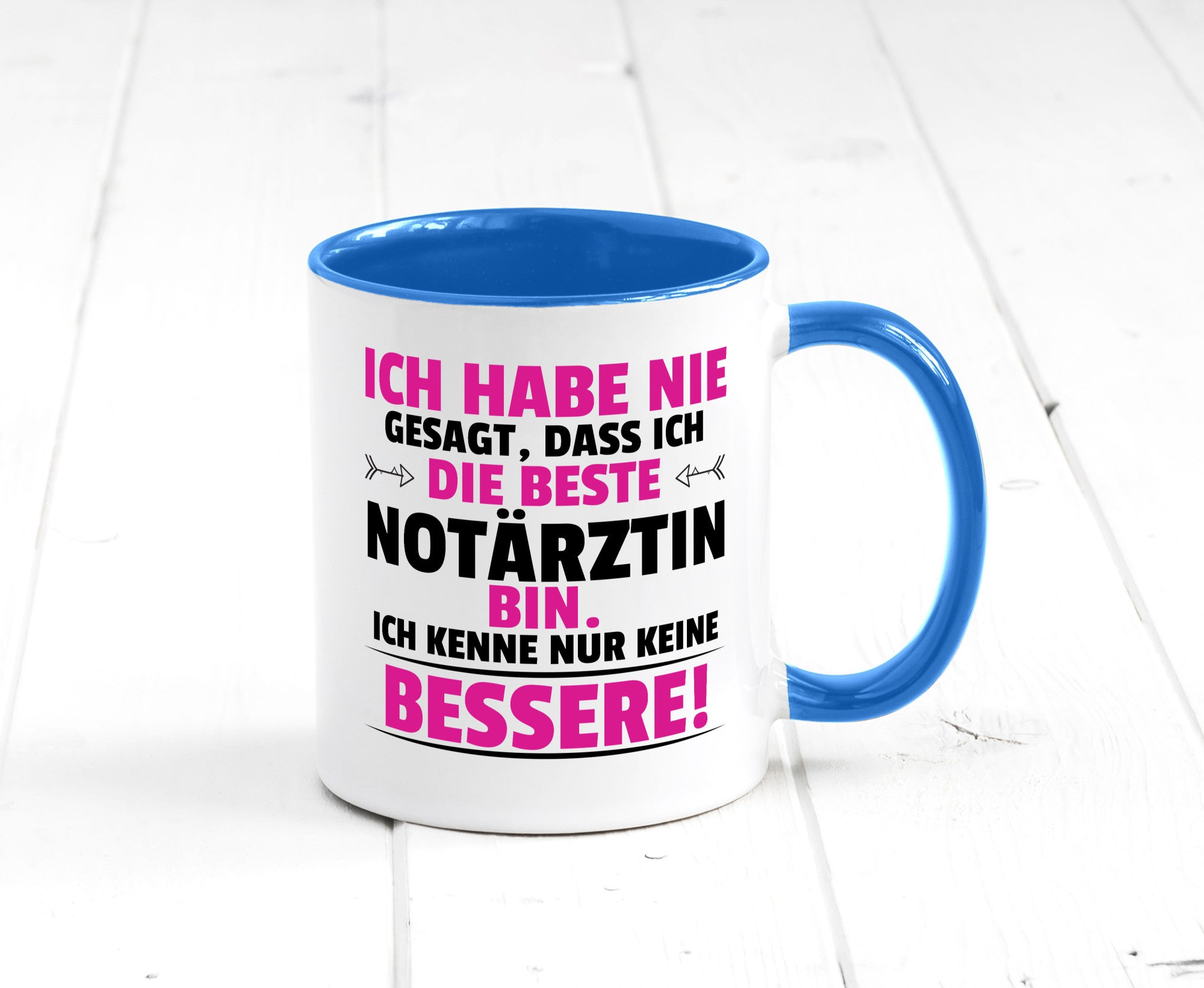 Die Beste Notärztin | Ärztin Humor Geschenkidee Tasse