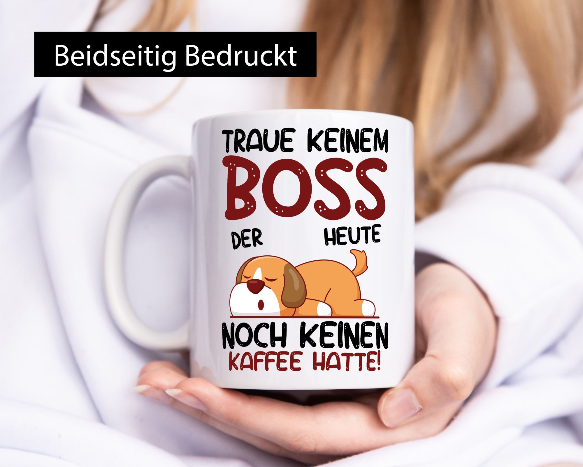 Traue keinem Boss | Führungskraft Vorgesetzter Geschenkidee Humor Tasse