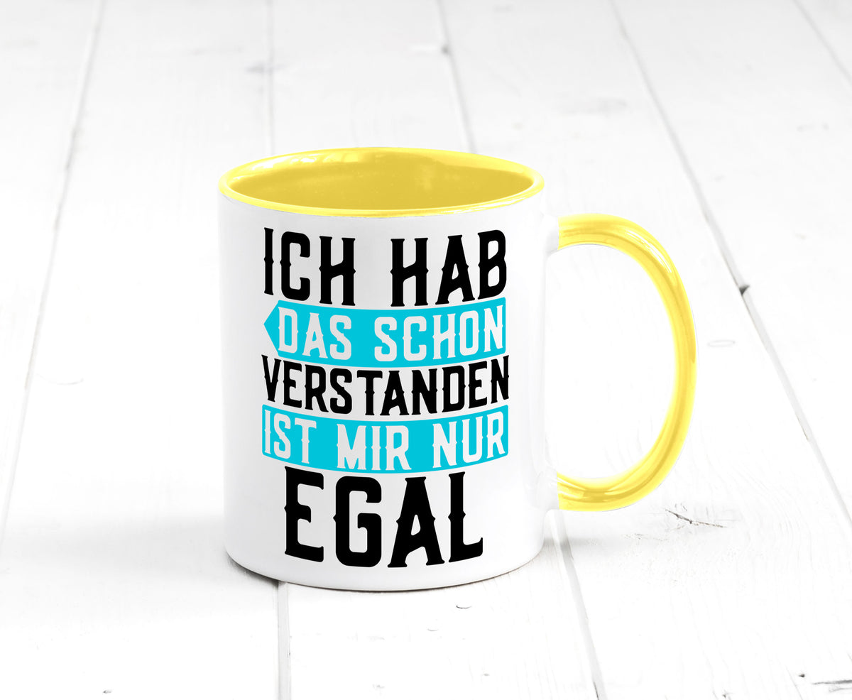 Ist mir egal | Protest Teenager Humor Spruch Büro lustig Arbeit Kollegen Tasse