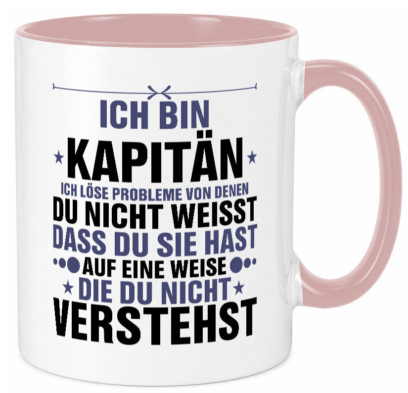 Löse Probleme: Kapitän | Schiffskapitän Schiff v2 Geschenk Humor Geschenkidee