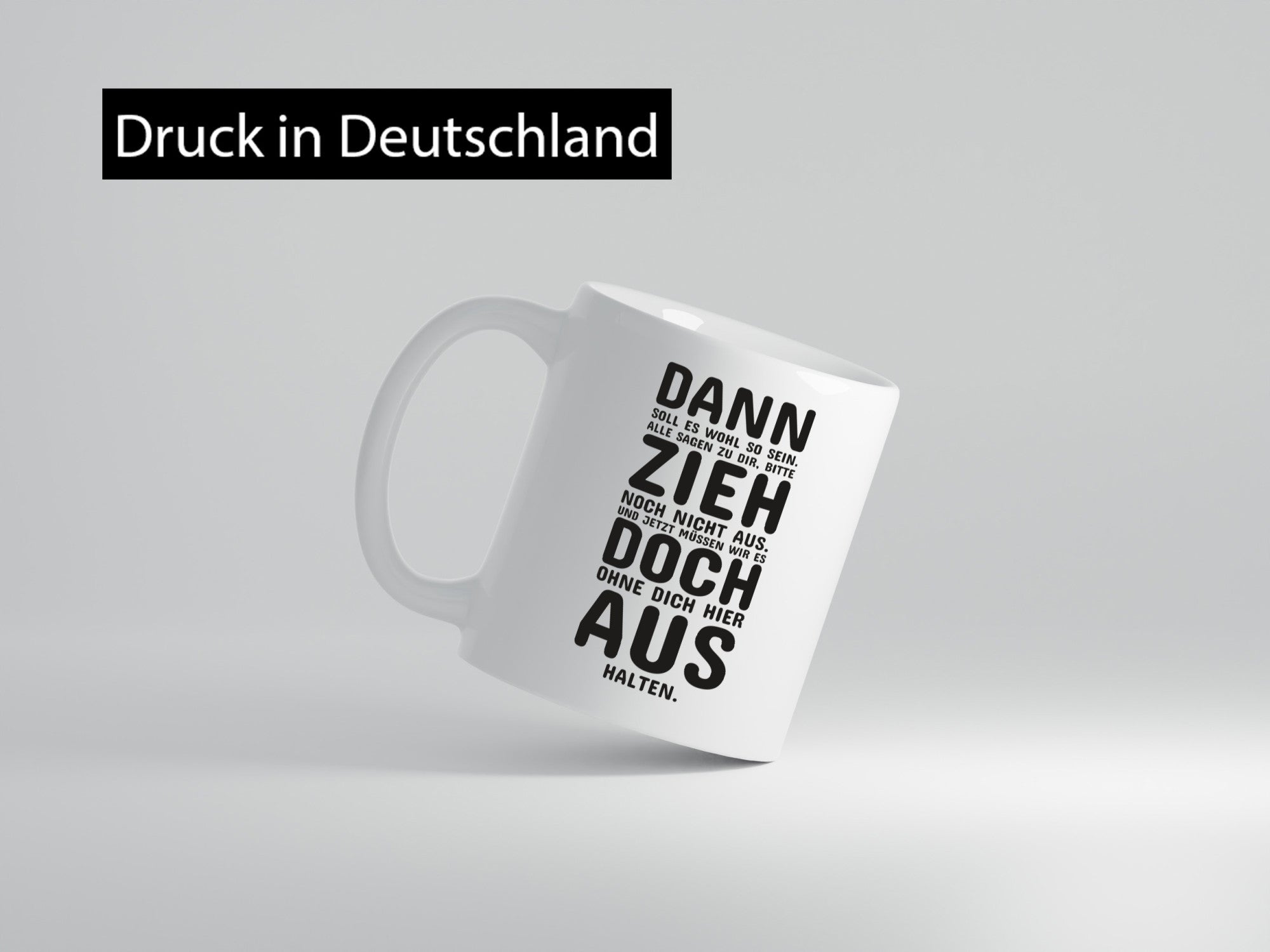 Zieh doch aus | Umzug Spruchtasse Elternhaus Auszug Geschenk Humor Geschenkidee