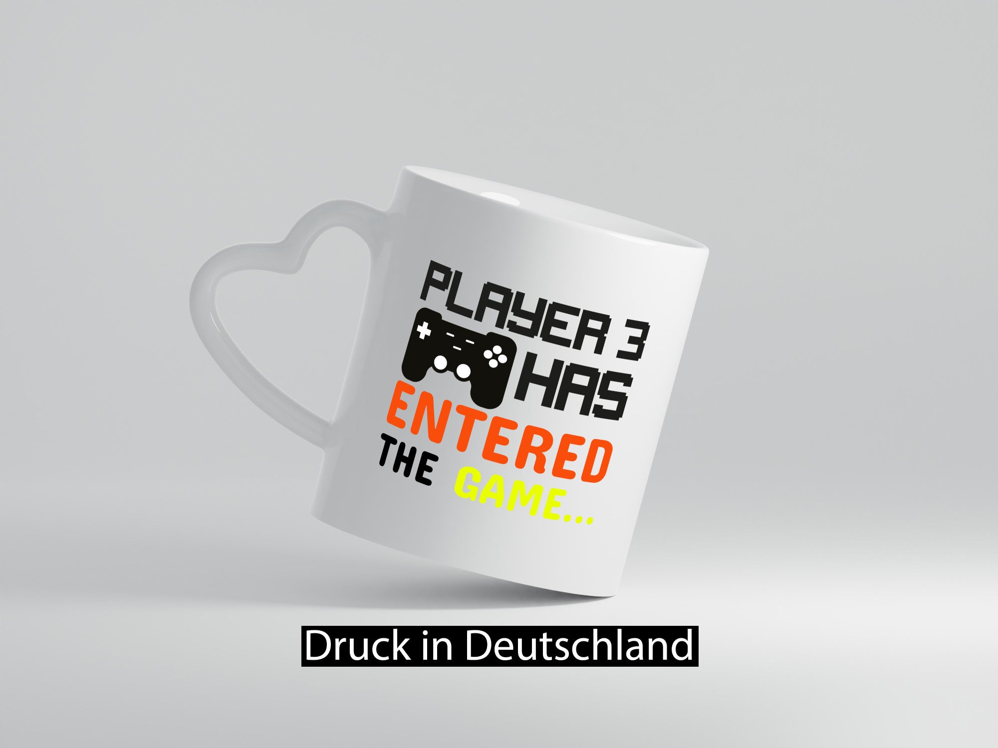 Player 3 | Schwangerschaft Tasse Nachwuchs Eltern Humor Geschenkidee
