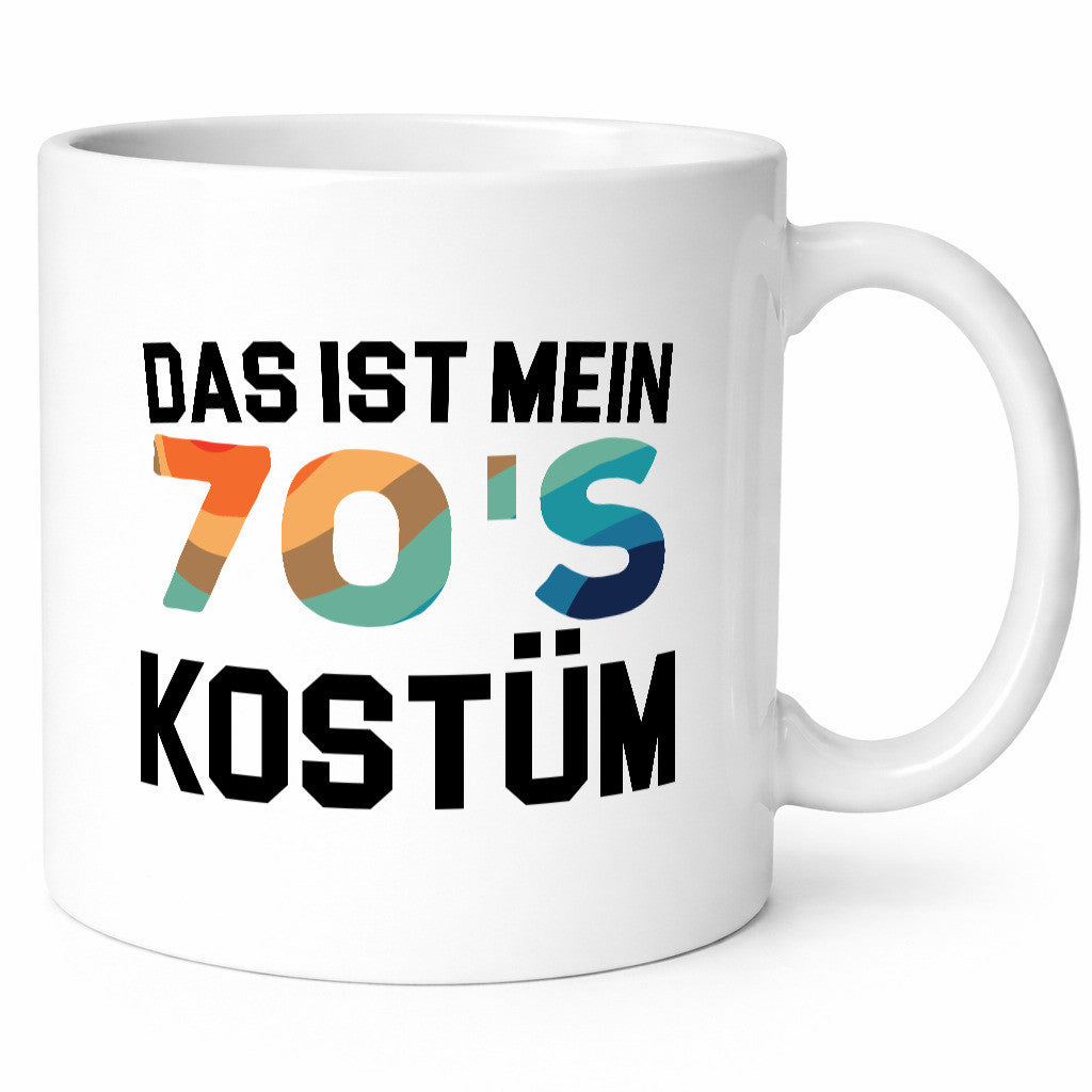70er Kostem | Jahrgang 1970 Humor Geschenkidee Tasse