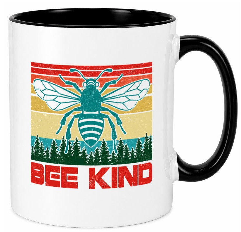 Bee kind | Bienen imker Bienenflüsterer v2 lustiger Spruch Geschenk Humor Tasse