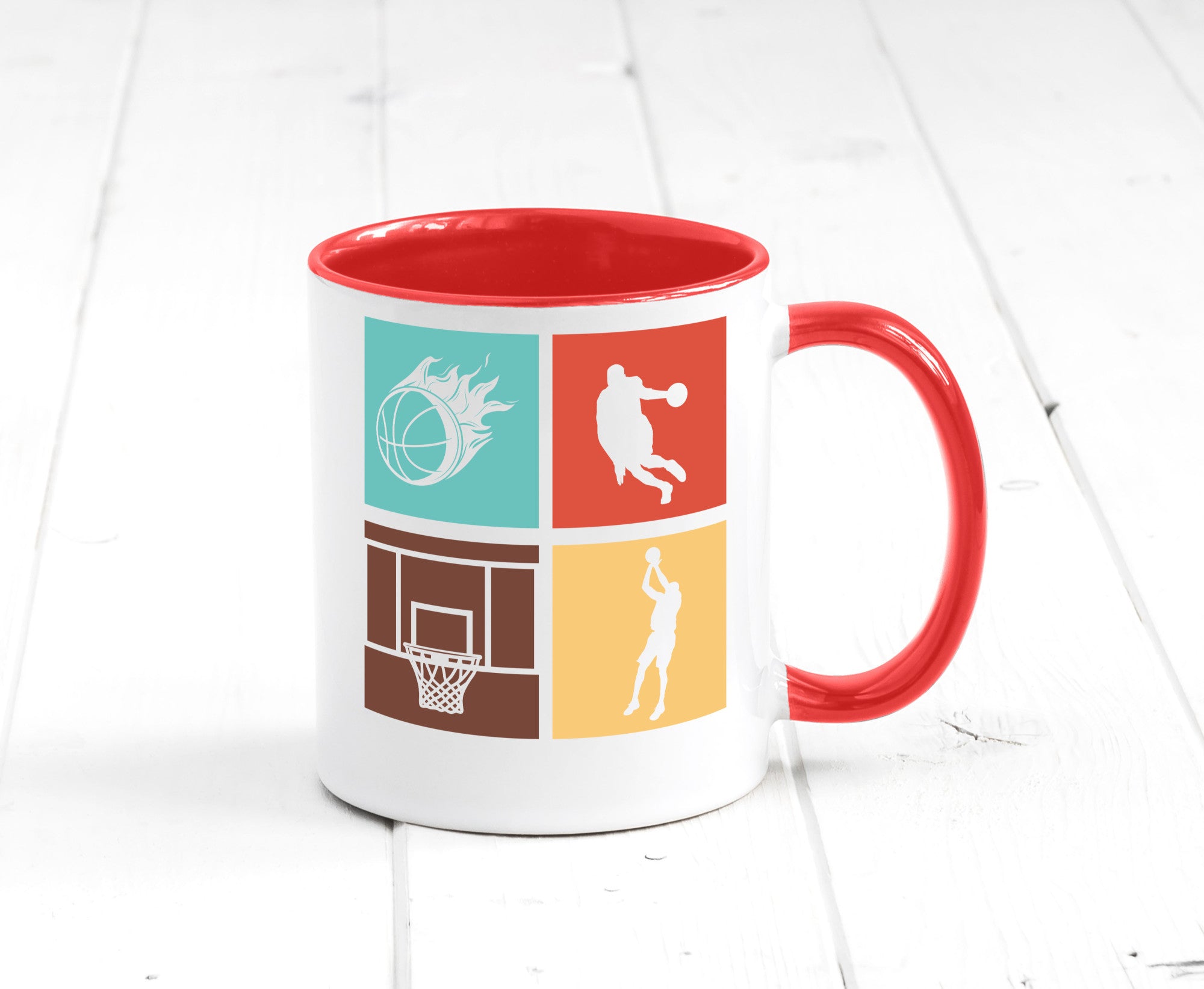 Basketball | Sportfan Slam Dunk Teamplayer NBA Humor Geschenkidee Tasse