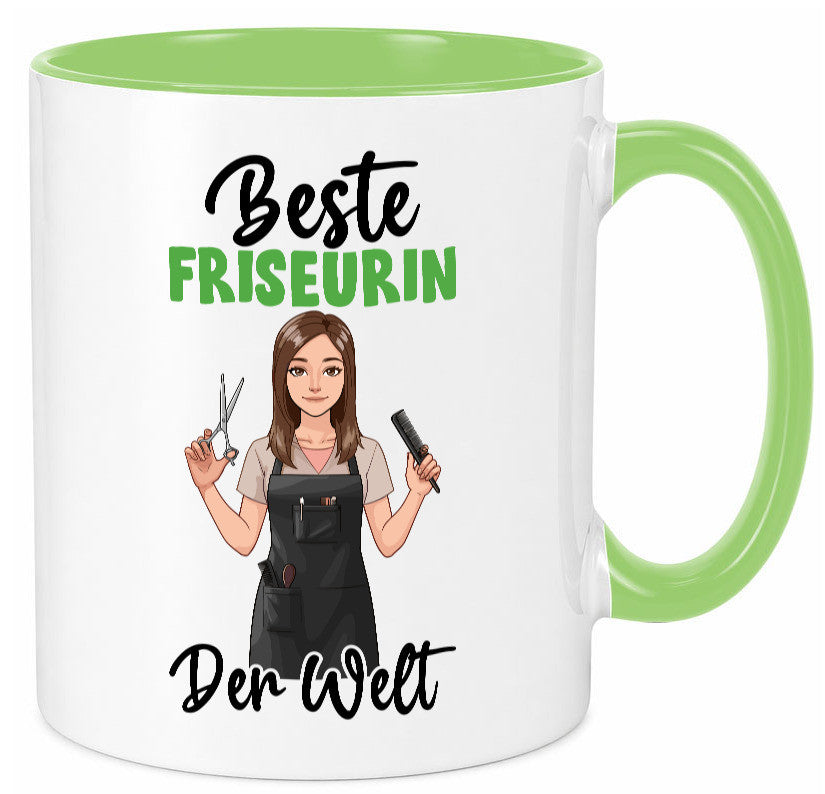 Beste Friseurin | Friseuse Frisuerin Geschenk Humor Geschenkidee lustiger
