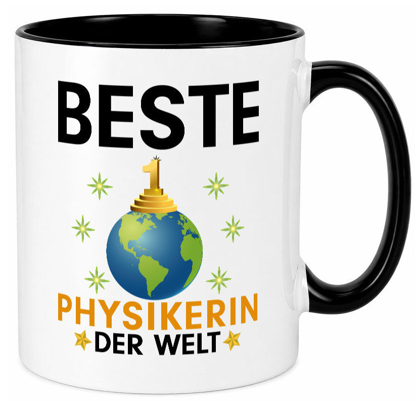 Welt Beste Physikerin | Physik lustiger Spruch Geschenk Humor Geschenkidee Tasse