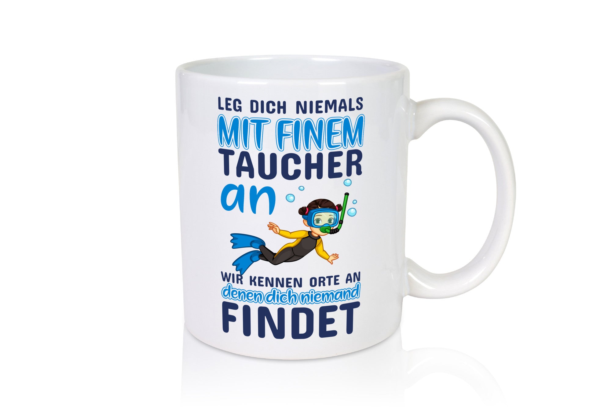 Taucher Humor | Spruch Tasse Tauchen Witz Geschenk Geschenkidee lustiger