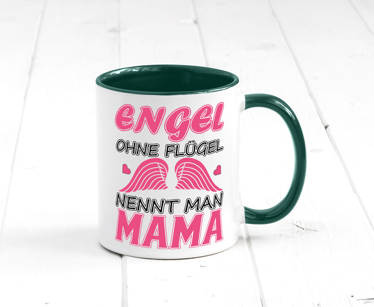 Mama Engel Humor Familie Geschenkidee Tasse