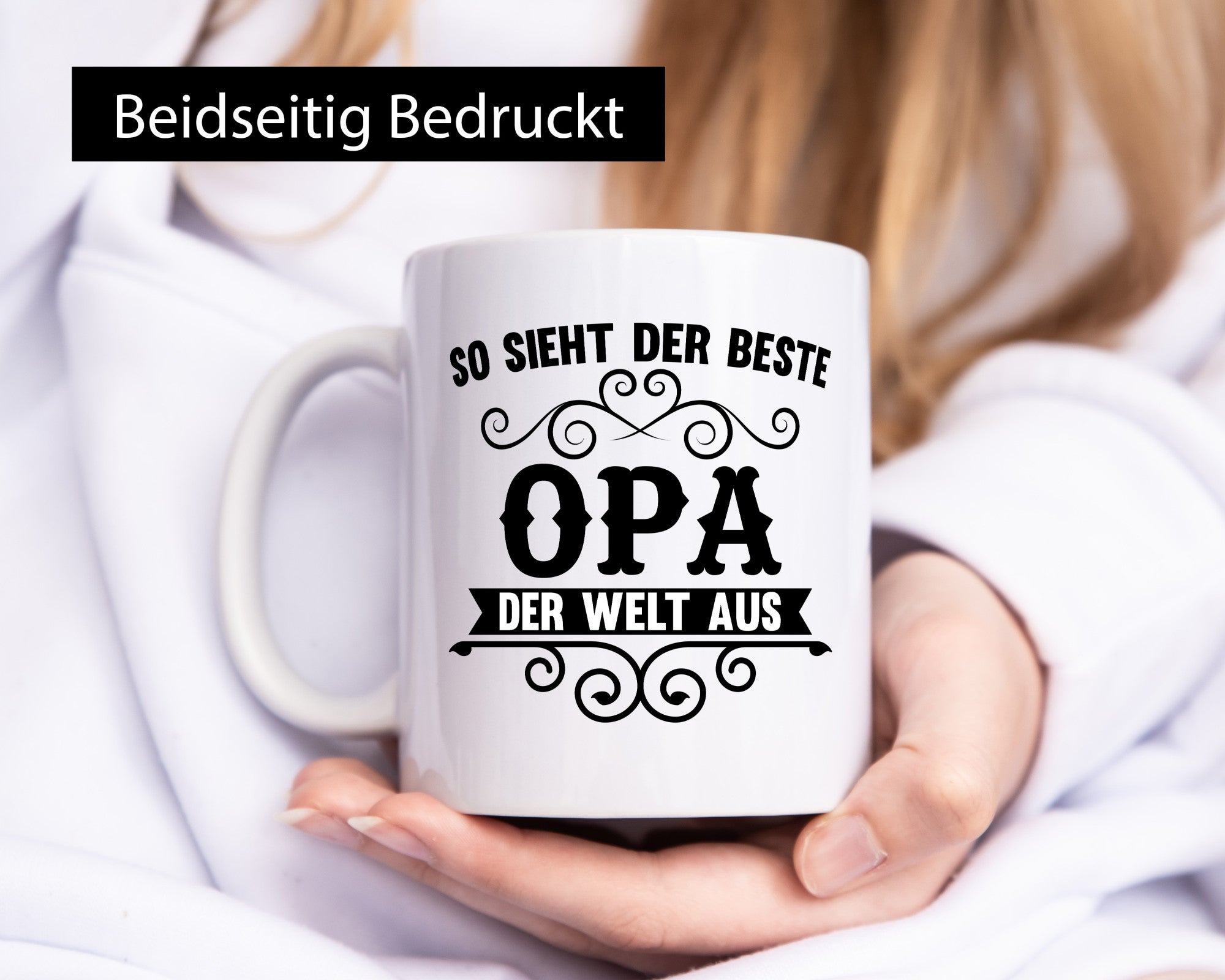 Der Beste Opa | Großvater Enkel Geschenkidee Familie Humor Tasse