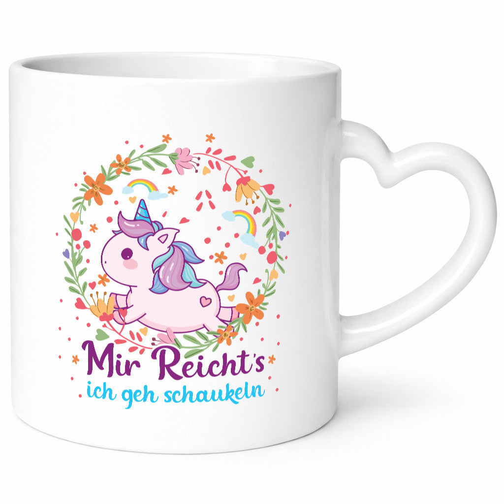 Mir reichts ich geh Schaukeln | Einhorn Einhornliebhaber lustiger Spruch