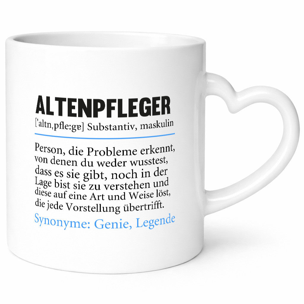 Altenpfleger | Humor Pflegepersonal Altenheim Geschenkidee Tasse