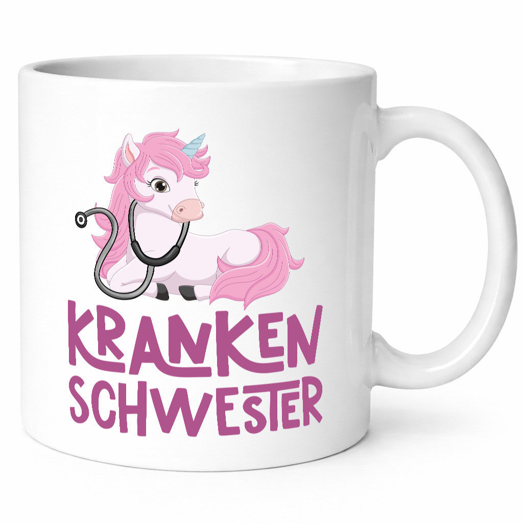 Krankenschwester | Süßes Einhorn Krankenhaus Humor Geschenkidee Tasse