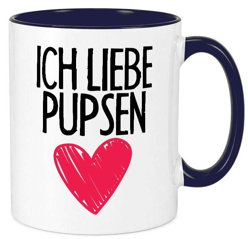 Ich liebe Pupsen Geschenkidee Humor Tasse