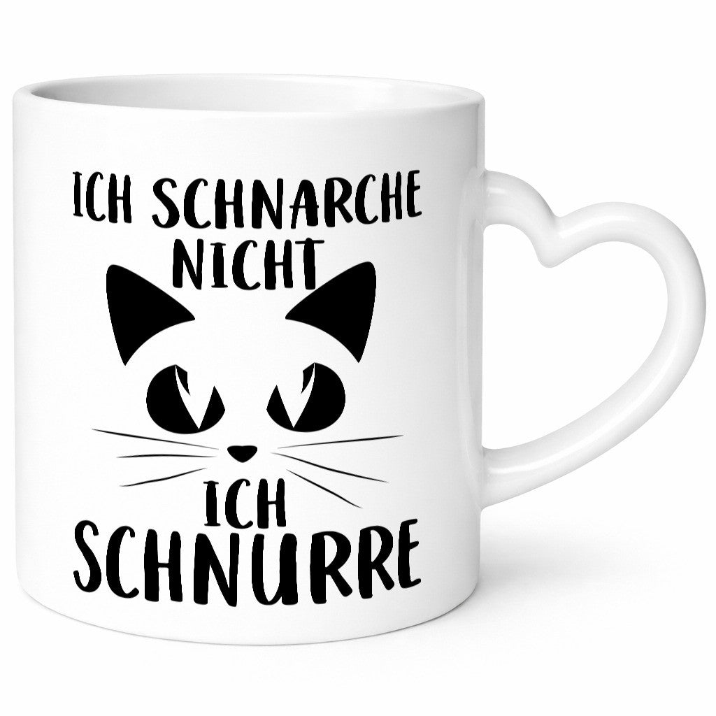 Nicht schnarchen, schnurren | Katze Schnurrhaare Augen Geschenkidee