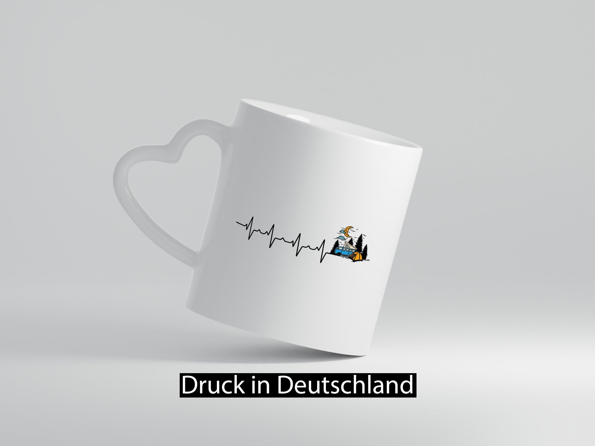Camping Liebe | Wohnmobil Camper Campingurlaub Humor Geschenkidee Tasse