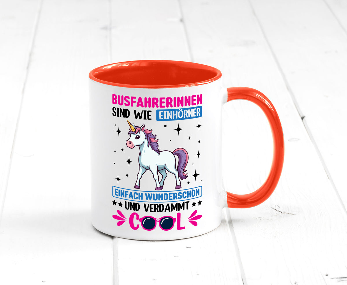 Bussfahrerinen sind wie einhorner | Einhorn Bussfahrerin Geschenkidee Humor Tasse