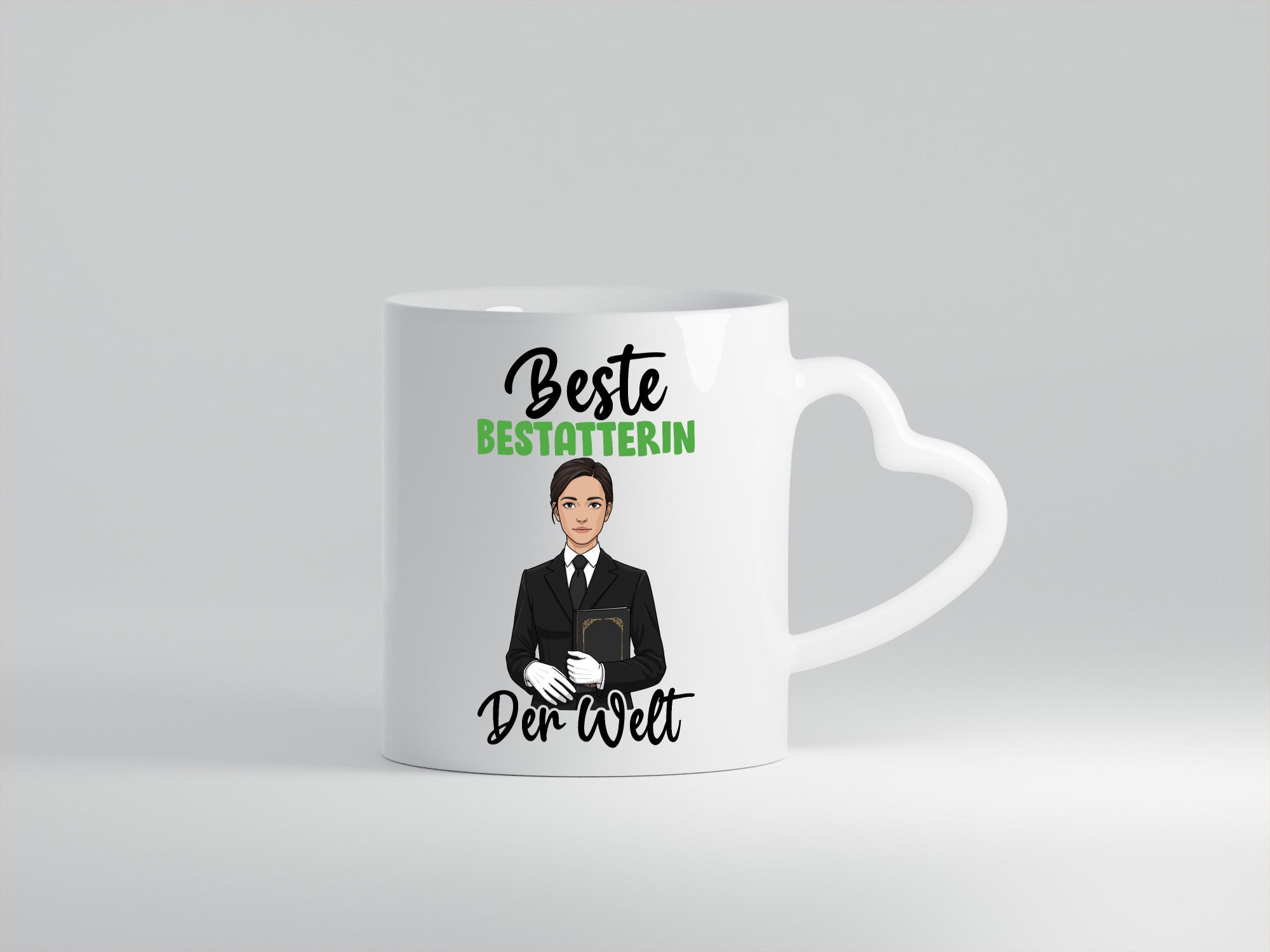 Beste Bestatterin | Bestattung Totengräberin Humor Geschenkidee Tasse