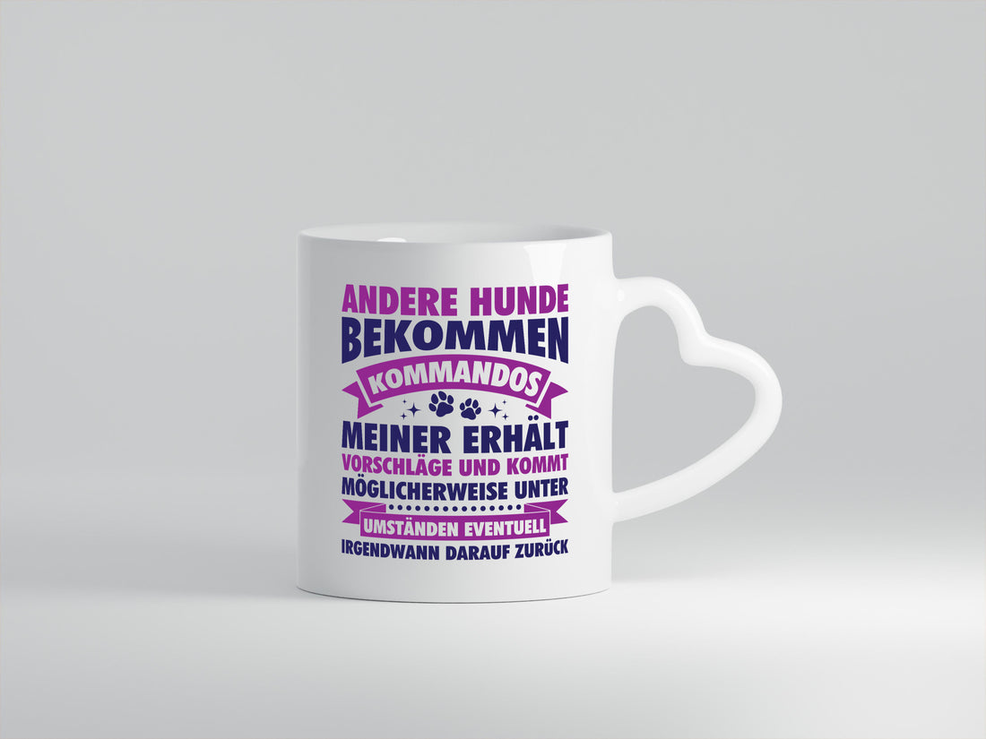 Hunde Training | Hundebesitzer Tasse Hundekommando vl9 lustig Tierliebhaber