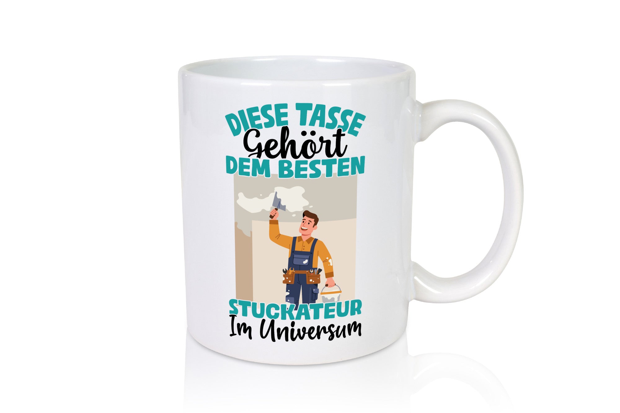 In the Universe: Plasterer | Interior Finishing Profession Gift Idea Work Colleagues Office