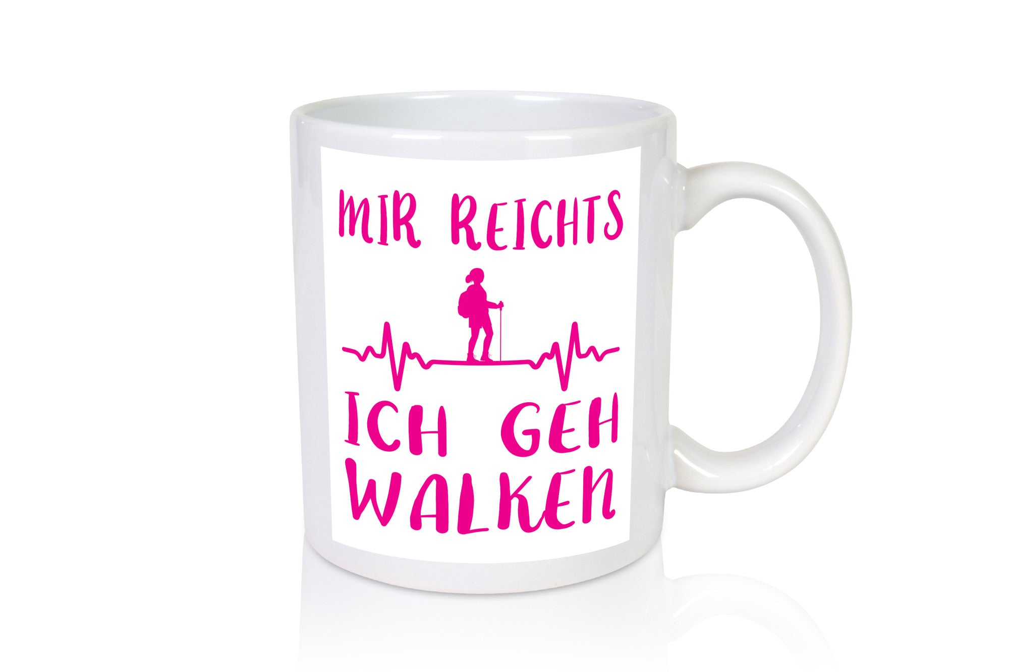 Ich geh walken | Mensch Herzschlag Geschenk Humor Geschenkidee lustiger Spruch