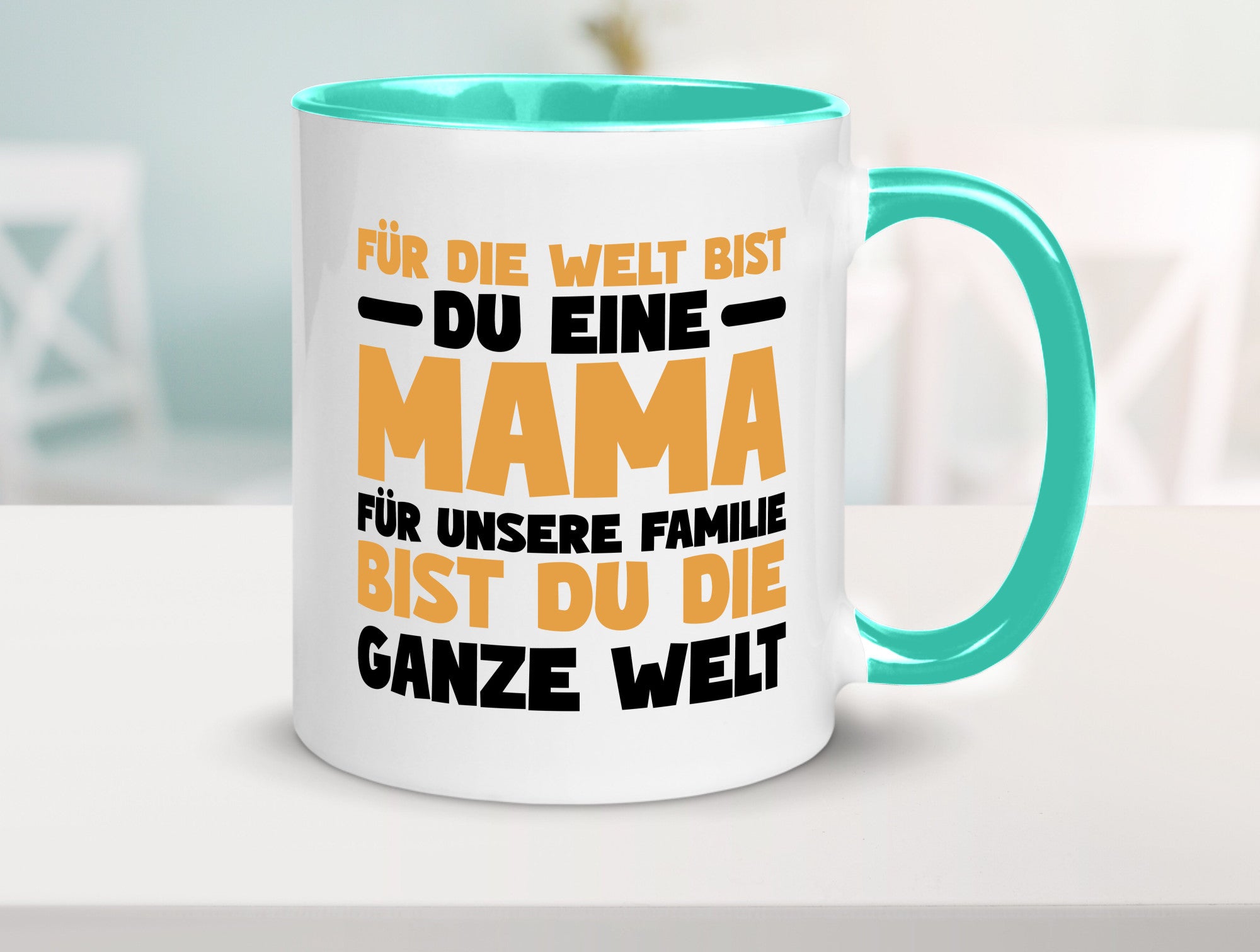 Beste mama der Welt vl8 lustig Familie Geschenkidee Geschenk Tasse